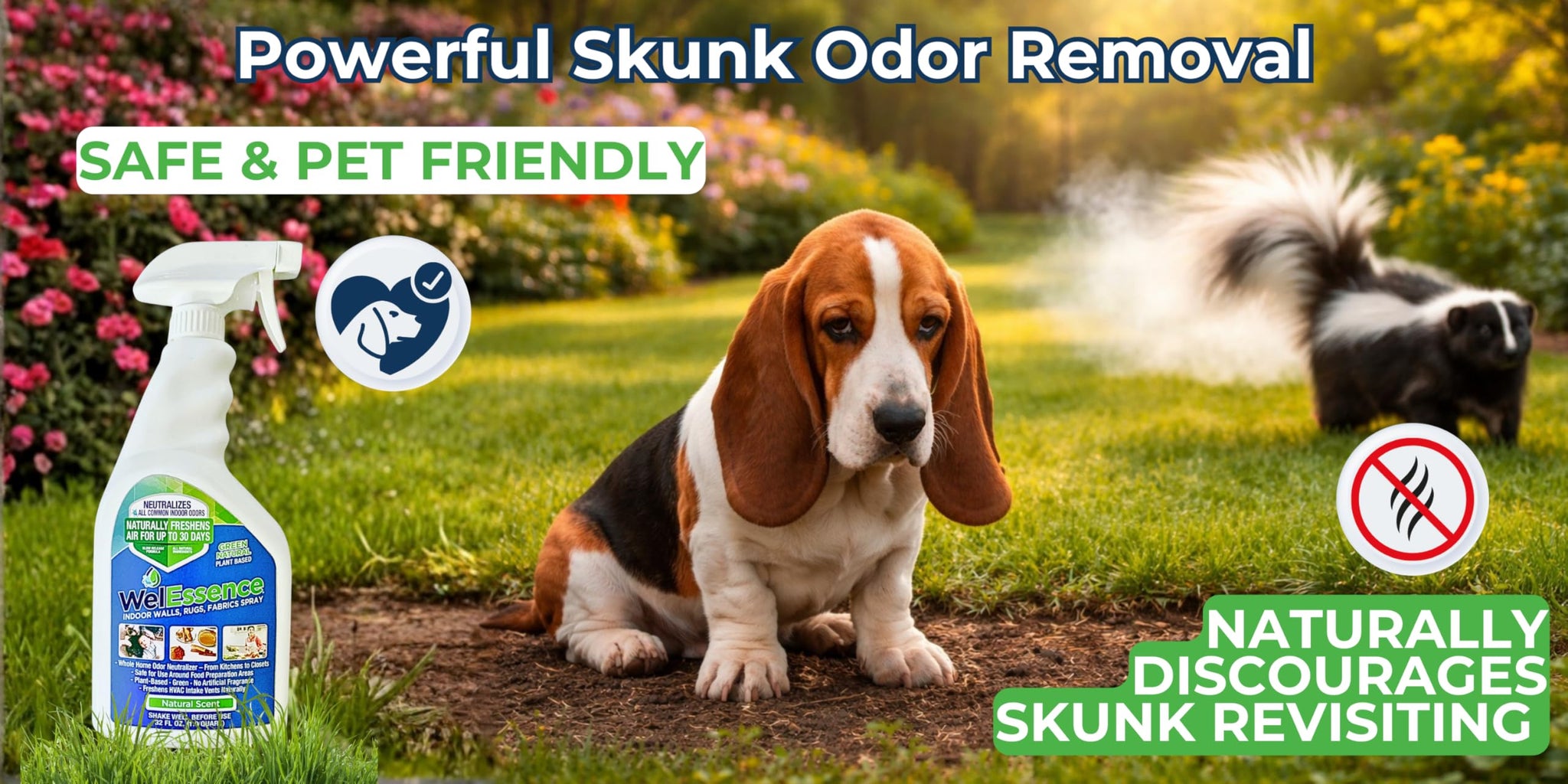 WelEssence natural whole home deodorizing spray