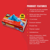 Great Stuff | Cleaning Gloves | Multiuse Applications | 100 Pack… (X-Large)