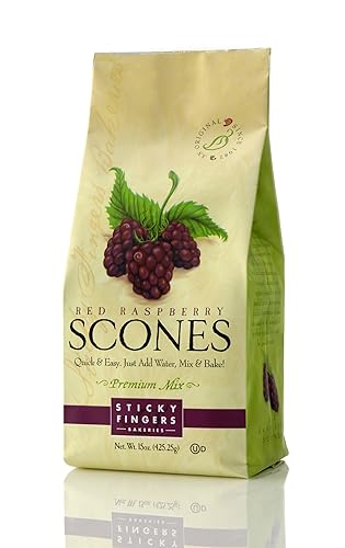 Sticky Fingers Scones Raspberry Mix, 15-ounces (Pack of3)