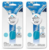 Glade Plugins Car Refill - Blue Odyssey - Net Wt. 3.2 mL (0.11 FL OZ) Per Refill - Pack of 2 Refills