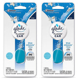 Glade Plugins Car Refill - Blue Odyssey - Net Wt. 3.2 mL (0.11 FL OZ) Per Refill - Pack of 2 Refills