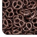 Chocolate Covered Pretzels - 22 Ounce Pack - Dark Chocolate Pretzels for Buffets, Office Bowls, Snacking, and Gifting - Sweet & Salty Snack - Crunchy