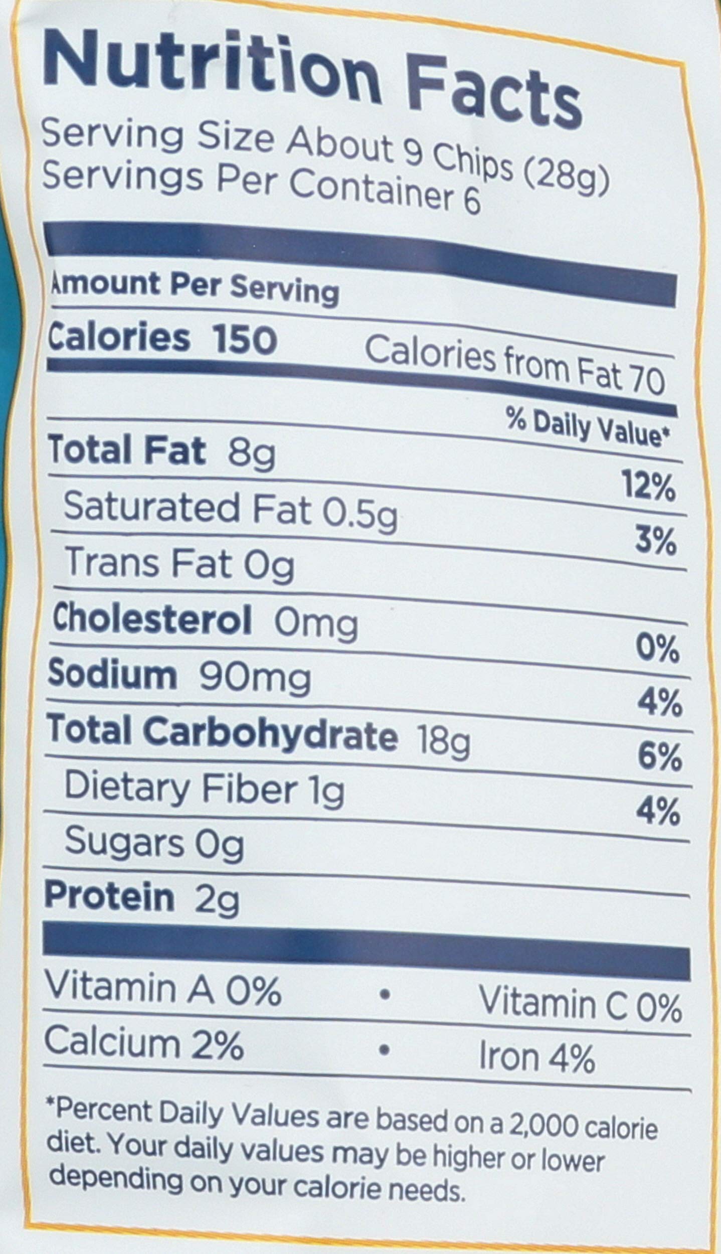 Lundberg Rice Chips Sea Salt, 6 Oz