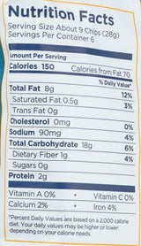 Lundberg Rice Chips Sea Salt, 6 Oz