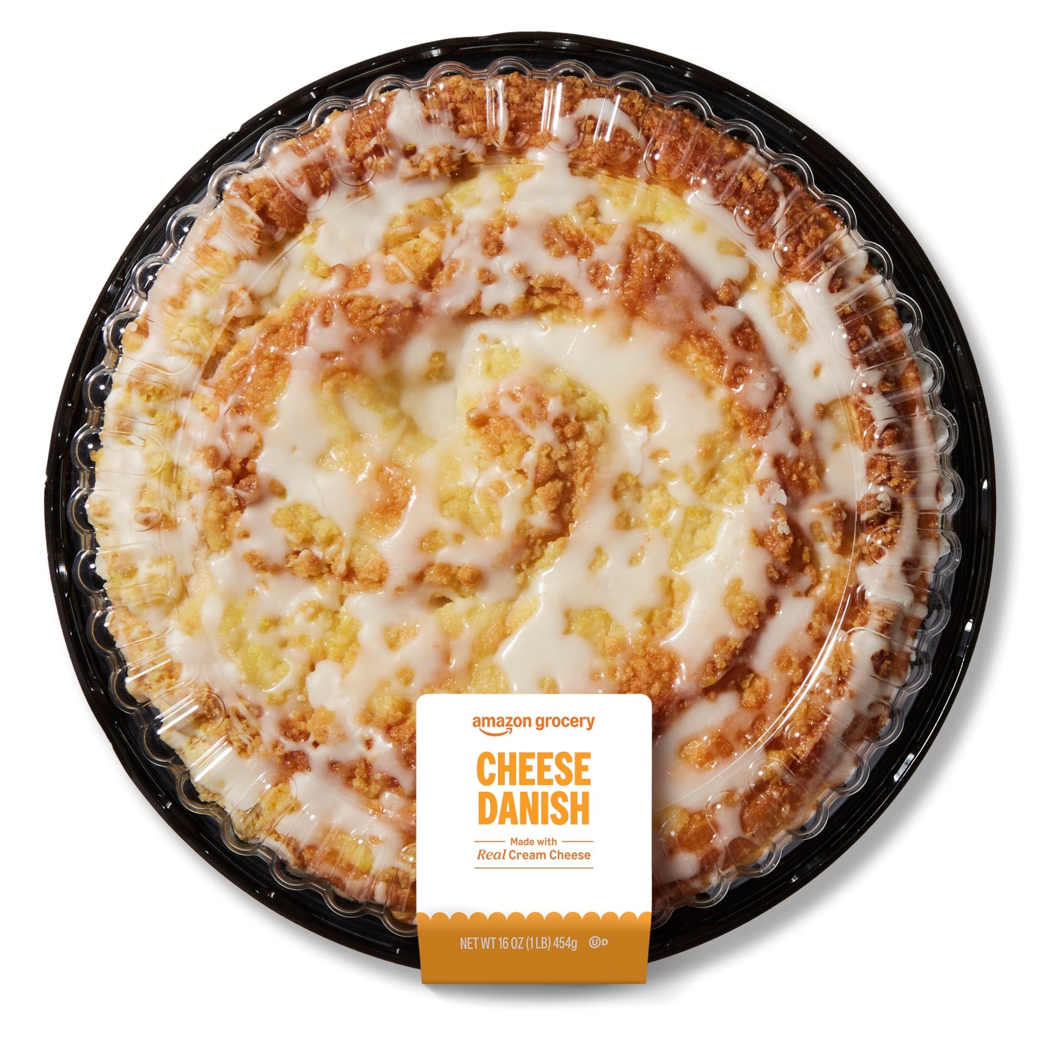 Amazon Grocery, Cheese Danish, 16 Oz (Previously Fresh Brand, Packaging May Vary)