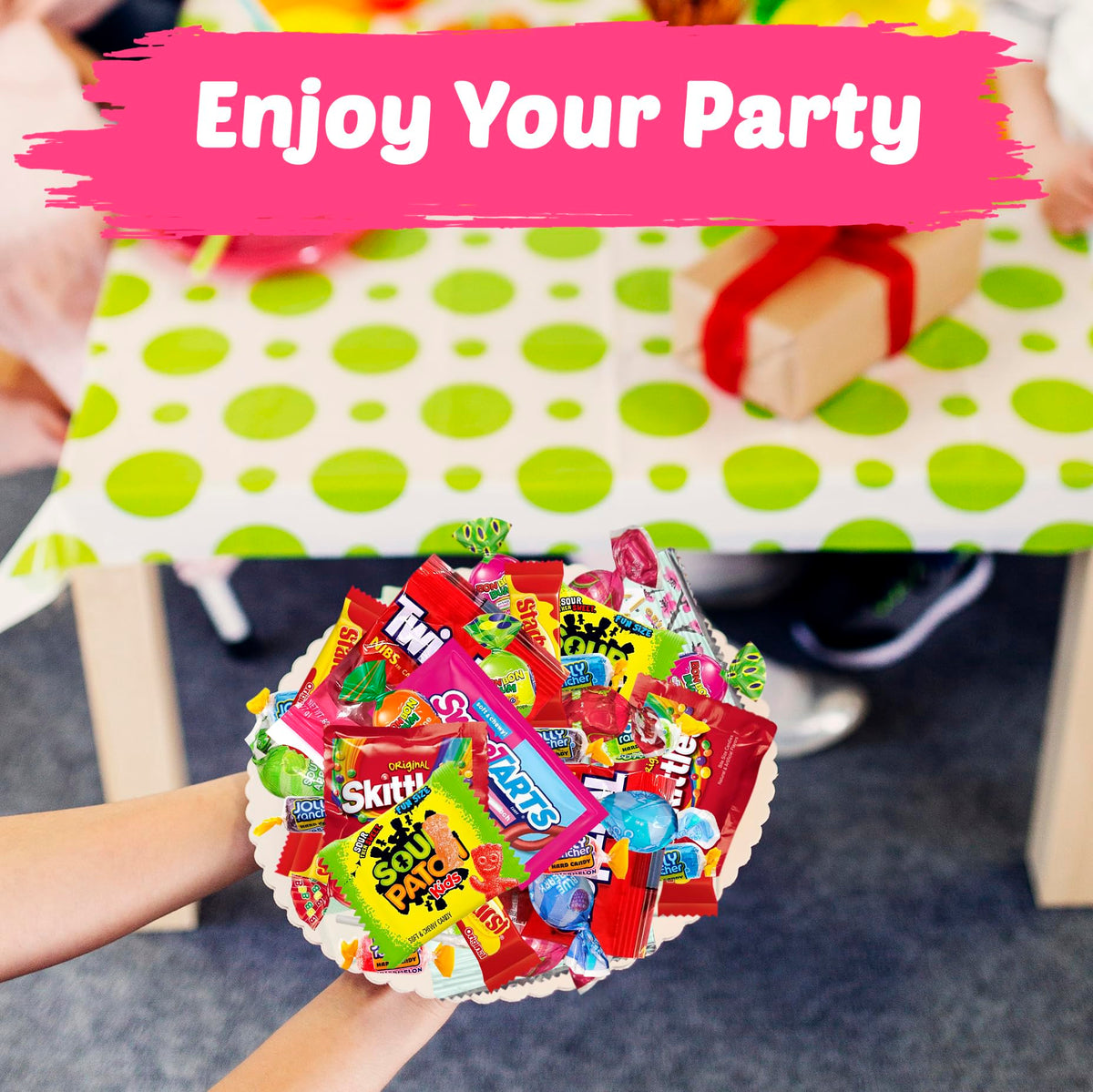 Bulk Candy Variety Pack 8 LB - Individually Wrapped Assorted Candy Mix