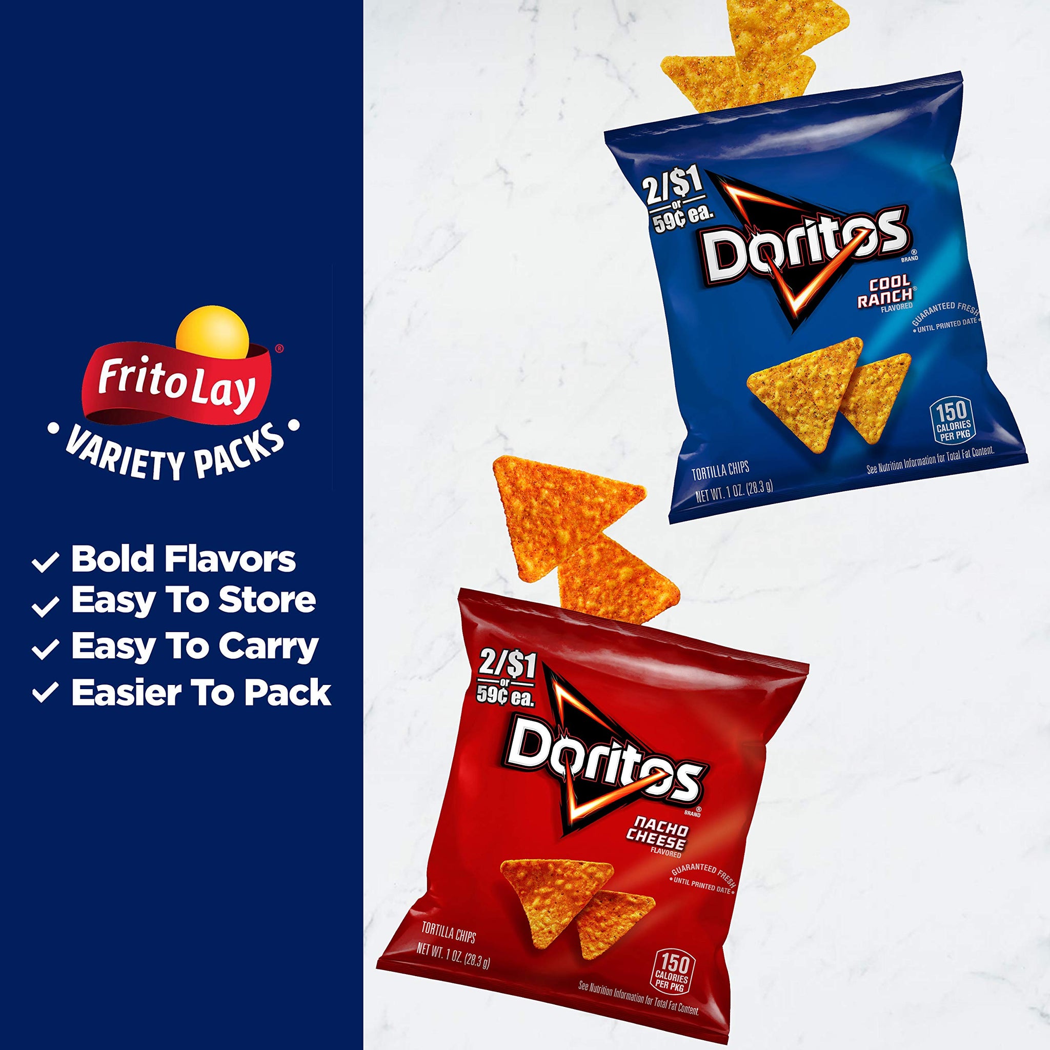 Frito-Lay Flavor Mix Mega Size Variety Pack, (42 Pack)