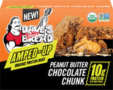 Dave's Killer Bread Amped-Up Peanut Butter Chocolate Chunk Organic Protein Bars, 4 Count