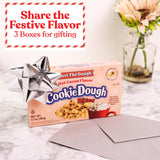Hot Cocoa Flavored Cookie Dough Bites, Movie Theatre Boxes, Ice Cream Topper Candy, 3.1 Ounces (Pack of 3)