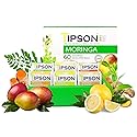 Tipson Organic Moringa Variety Sampler - 6 Flavors (60 Tea Bags),- Herbal Tea Infusions - USDA Organic, Non-GMO, and Gluten Free