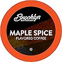 Brooklyn Beans Roastery Coffee Pods, Fall Maple Spice Flavored - Compatible with Keurig K Cup Brewers Including 2.0 Machines, 40 Count