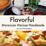 Casablanca Market Harissa Gourmet Hot Sauce -Harissa Sauce - Moroccan North African Spice Best Hot Sauce Gift Harissa Seasoning - Harissa Spice Red