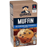 Quaker Muffin Mix Blueberry 900g makes 24 muffins (Imported from Canada)