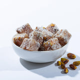 Me?hur Safranbolu Lokumcusu Turkish Delight Pistachios: Gourmet Candy & -Snack Lovers, Turkish Delight Candy Gift Box, Pomegranate Flavored