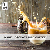 It's Just - Horchata Drink Mix, Just Add Water, Makes 1 Gallon, Traditional Mexican Flavor, Gluten-Free, Non-GMO, Made in USA, 10oz