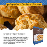 Southern Living Gourmet Jalapeno Cheddar Biscuit Mix, Easy-to-Bake Delight, Dinner Biscuits, Breakfast Biscuits, Baking Mix, Pantry Staple, Makes 10