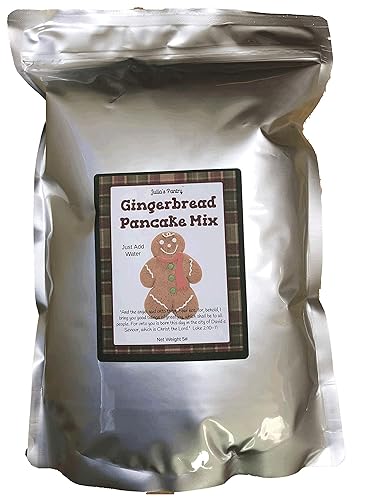 Julias Pantry Gingerbread Pancake Mix 5 Lbs