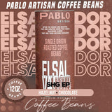 Pablo Artisan El Salvador SHG EP Single Origin Coffee Beans - Medium Roast Whole Bean Coffee, 100% Arabica Espresso Beans, Notes of Dark Chocolate