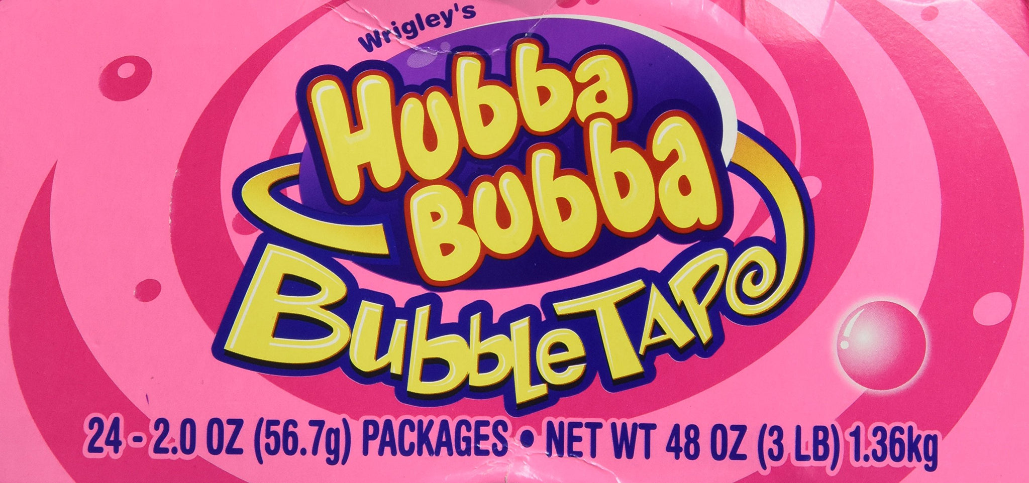 Hubba Bubba Bubble Tape, Awesome Original, 2 Ounce (Pack of 24)