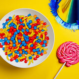 Bulk Fruit Shaped Candies - 2 Pounds - Candy Machine Refills - Party Favors & Events