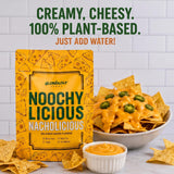 Nacholicious Vegan Nacho Cheese Sauce Mix, Dairy-Free Plant-Based Queso Powder, Gluten-Free, Soy-Free, Non-GMO, Low Sodium Cheese Alternative
