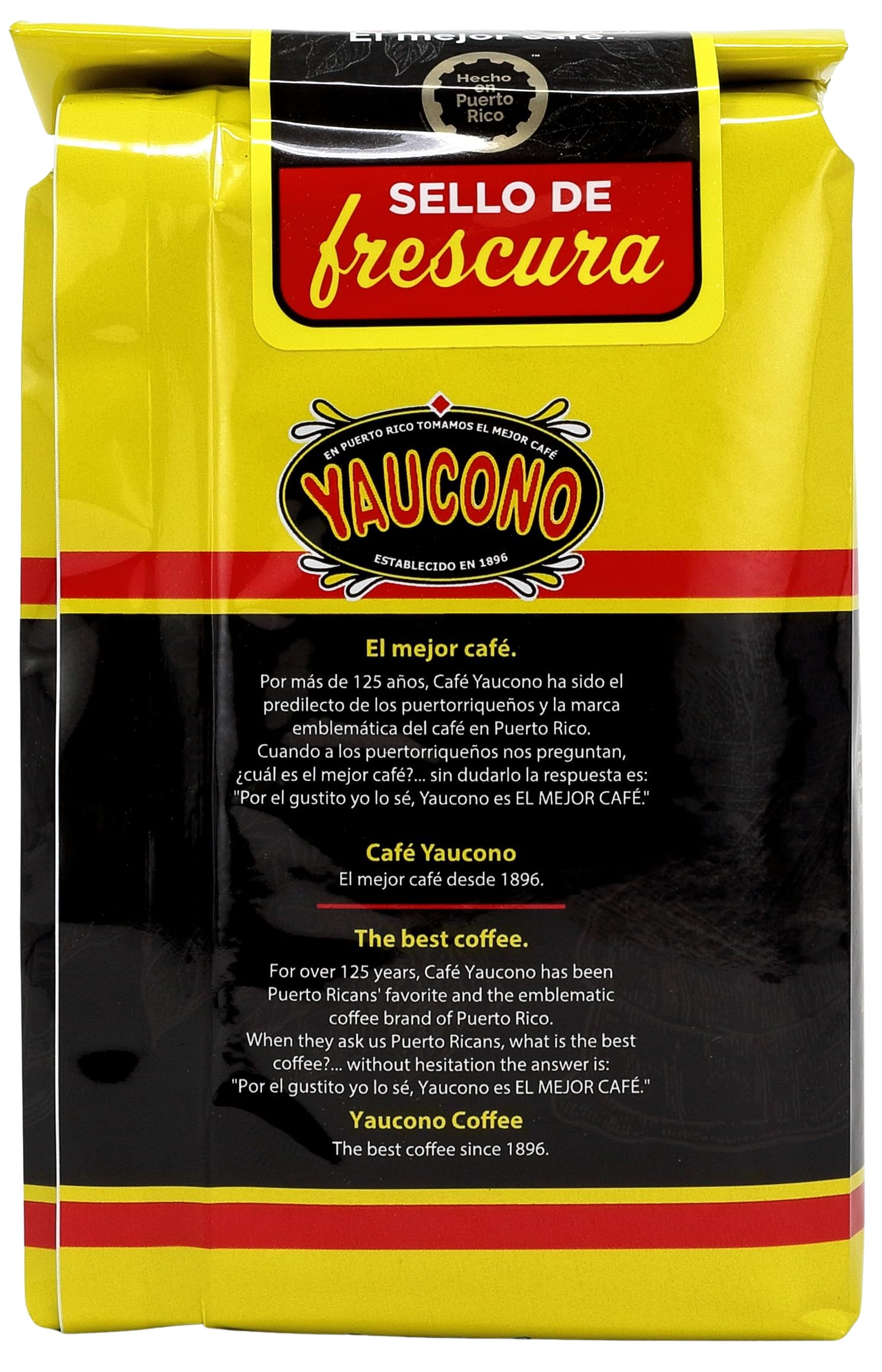 Yaucono Ground Coffee Bagged, 8 Ounce (Pack of 1)