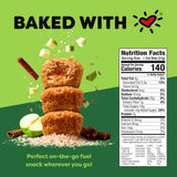 Bobo's Stuff'd Apple Pie Oat Bites, Simple Ingredients, Whole Grain Oats, Plant Based, Non-GMO, Gluten Free Breakfast Bars, Healthy Snacks for Adults