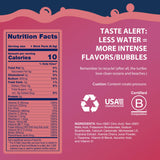 Bobelo Self-Carbonating Energy Drink Mix, Black Cherry Cream, 15 Packs