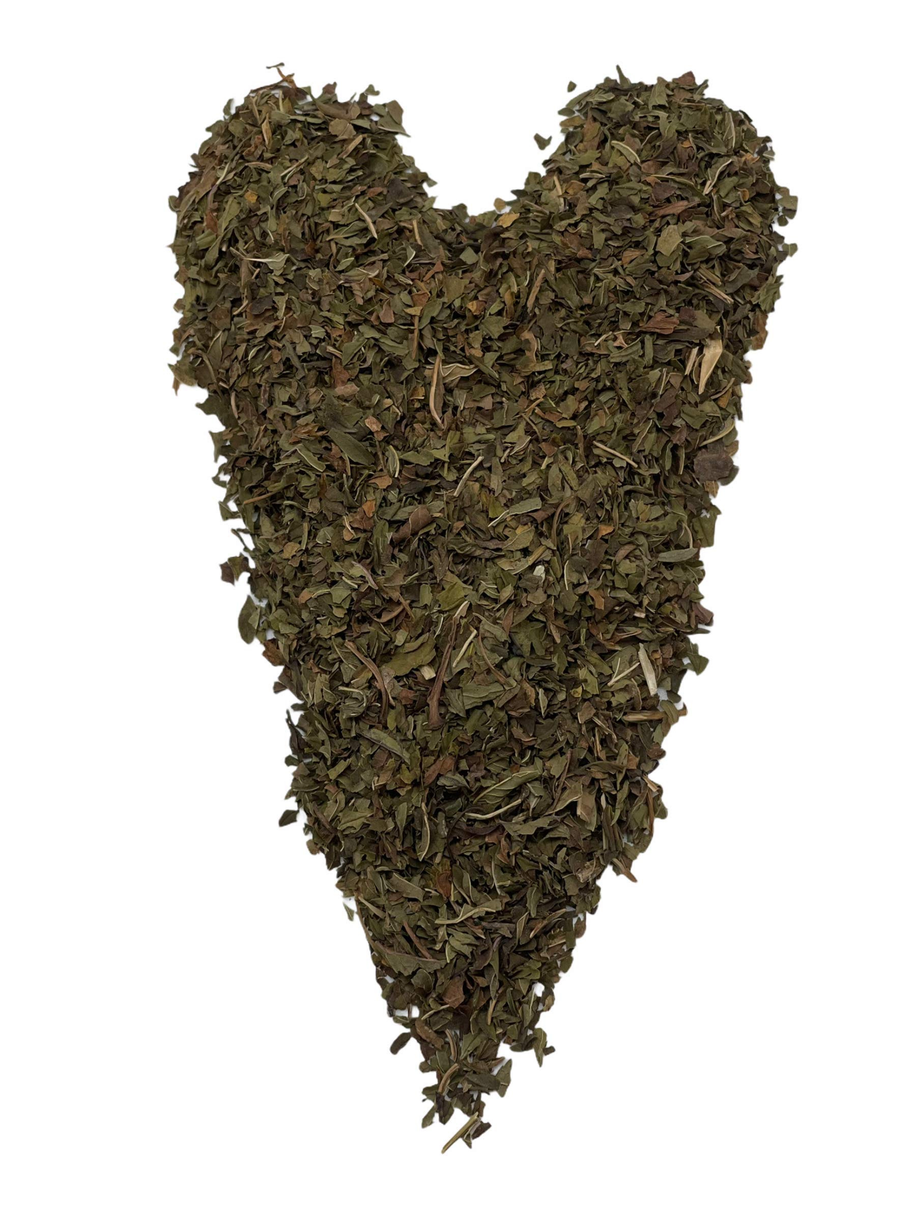 Peppermint Leaves 4 oz., Dried Cut Leaves, Tea, Mentha Piperita, Herbal Tea in Resealable Bag, Product From USA