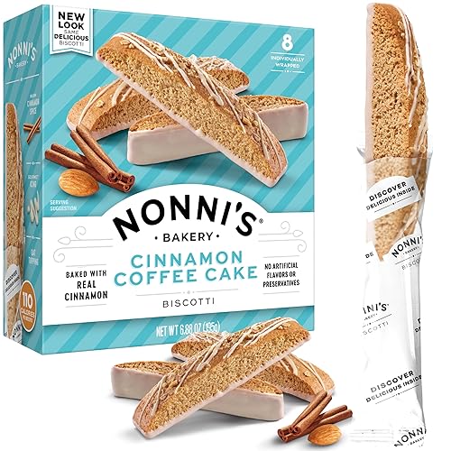 Nonni's Cinnamon Streusel Biscotti, 6.88 Oz (197814)