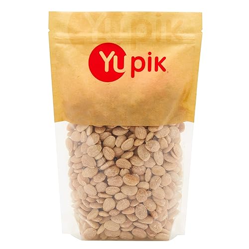 Yupik Roasted Sea Salted Marcona Almonds, 2.2 lb (35.2 oz), Gluten-Free, Vegan, Kosher, Whole Nuts, Salted, Skinless, Blanched, Seasoned Nuts