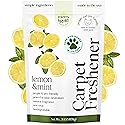 Merry & Gold Carpet Deodorizer & Freshener Powder | 31 oz Lemon + Mint | Pet Odor Eliminator for Rugs, Upholstery, Strong Odor Control & Pet Urine |