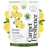 Merry & Gold Carpet Deodorizer & Freshener Powder | 31 oz Lemon + Mint | Pet Odor Eliminator for Rugs, Upholstery, Strong Odor Control & Pet Urine |