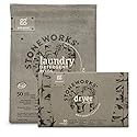 Grab Green Stoneworks Laundry Detergent Pods and Dryer Sheet Bundle, 50 Count Pods and 80 Dryer Sheets, Birch Branch Scent, Plant and Mineral Based
