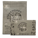 Grab Green Stoneworks Laundry Detergent Pods and Dryer Sheet Bundle, 50 Count Pods and 80 Dryer Sheets, Birch Branch Scent, Plant and Mineral Based