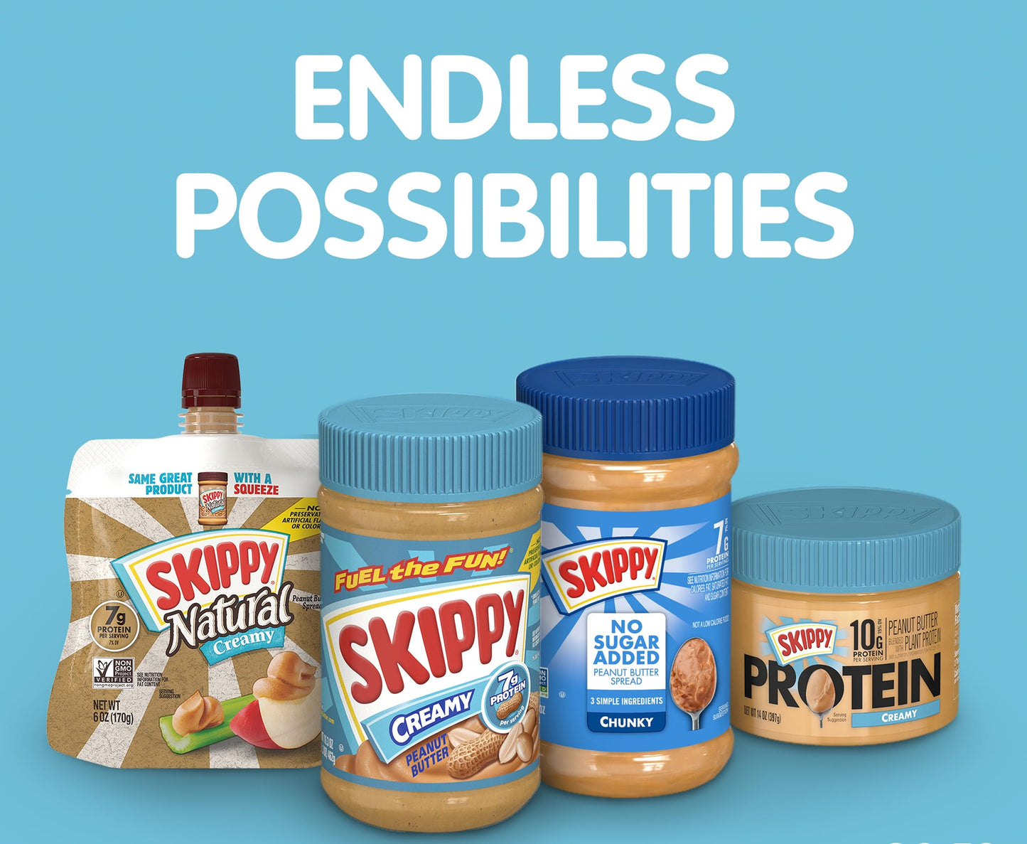 SKIPPY Creamy Peanut Butter, 28 Ounce Jar