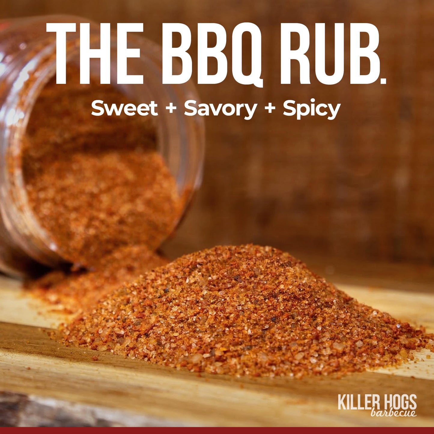 Killer Hogs The BBQ Rub, Championship Barbecue Grill and Smoking Seasoning, Spice Blend for Beef, Steak, Ribs, Burgers, Pork, and Chicken, 5 lb Bag