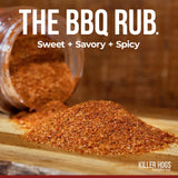Killer Hogs The BBQ Rub, Championship Barbecue Grill and Smoking Seasoning, Spice Blend for Beef, Steak, Ribs, Burgers, Pork, and Chicken, 5 lb Bag