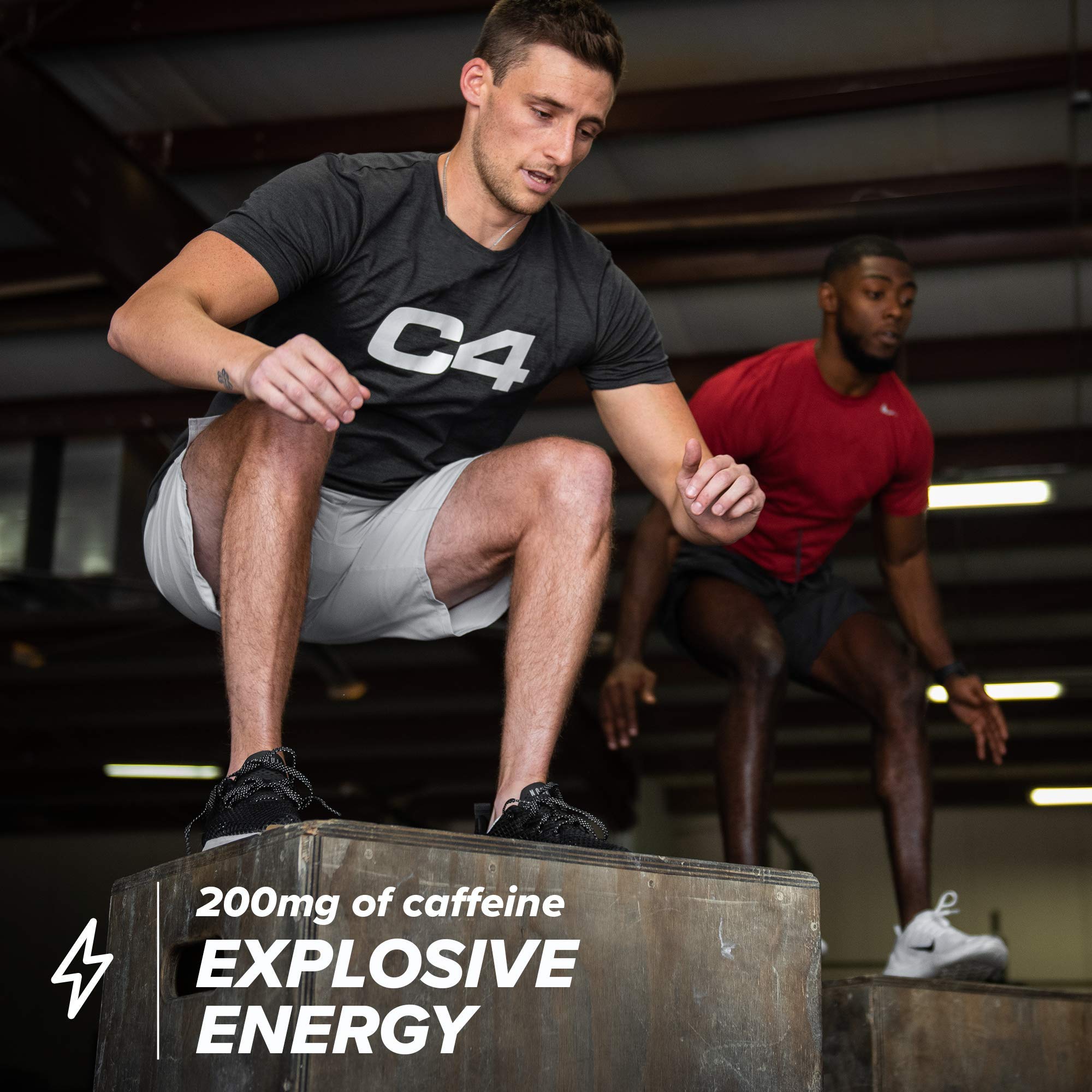 C4 Energy Non-Carbonated Zero Sugar Energy Drink, Pre Workout Drink + Beta Alanine, Icy Blue Razz, 12 Fl Oz (Pack of 12)