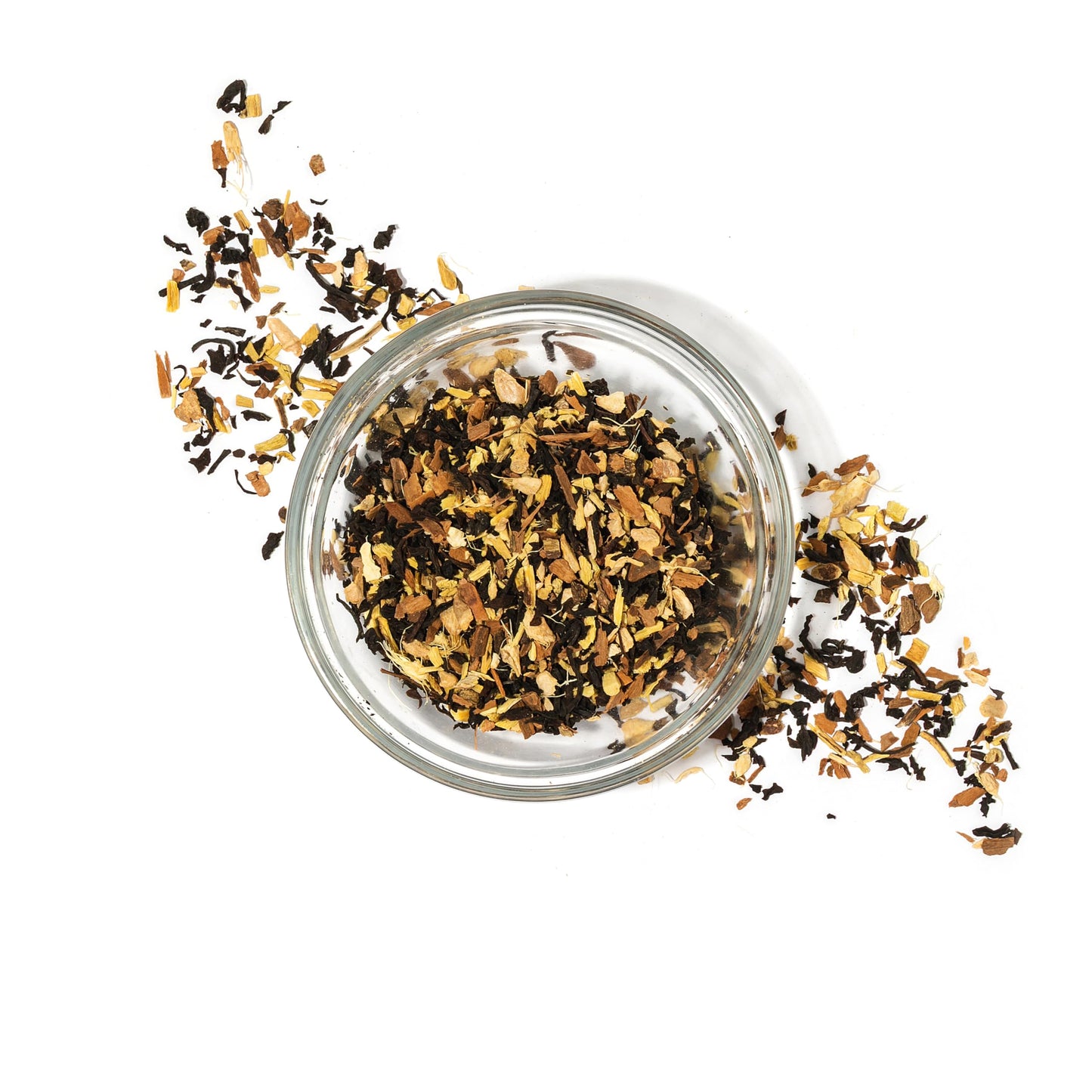 Sweet Chai Tea by Mindful Moon - Spicy & Sweet Caffeinated Blend with Ginger, Cinnamon, & Licorice - Loose Leaf Tea (Large)