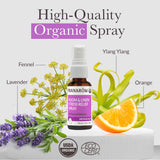 Pranarom - Aromacalm Room & Linen Stress Relief Spray (1oz / 30ml) - Orange, Bergamot, Lavender, Ylang Ylang - Essential Oil for Relaxation and Air
