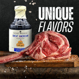Gourmet Warehouse Small Batch Great American Marinade Made With Natural Ingredients No HFCS 16 Oz (Pack of 2)