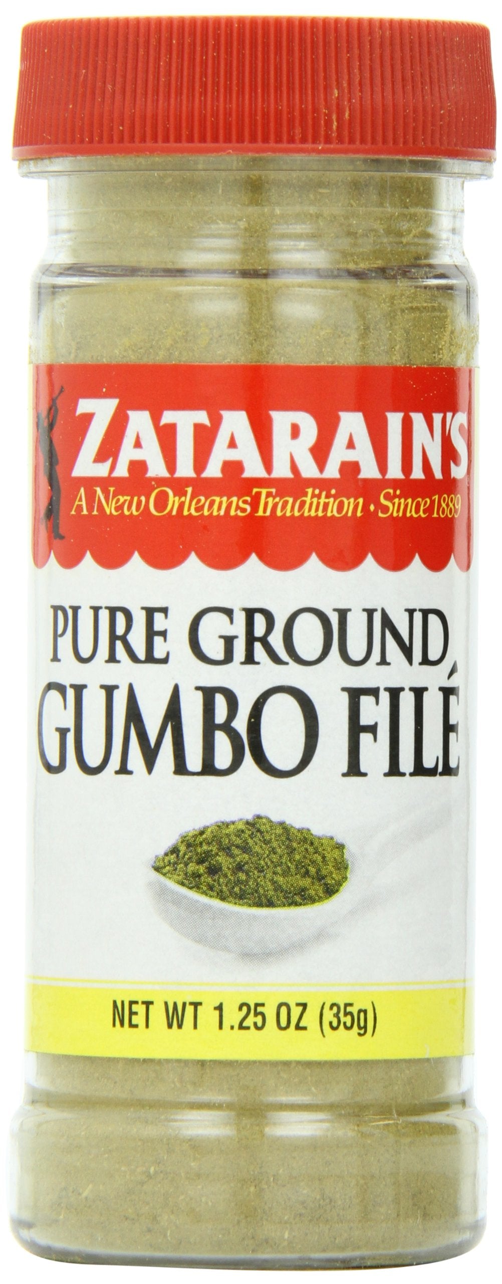 Zatarain's Pure Ground Gumbo File, 1.25 oz (Pack of 12)