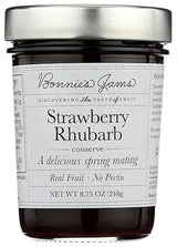 Bonnie's Jams, Strawberry Rhubarb Jam, 8.75 Ounce