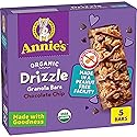 Annie's Organic Drizzle Granola Bars, Chocolate Chip, 5 Bars, 4.6 oz