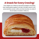 Oven Delights Strawberries & Cream Danish Bakery fresh - Breakfast pastries - Real fruit - fruit pastries - perfectly cooked - taste simply fresher |
