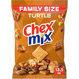 Chex Mix Turtle Snack Mix, Indulgent Snack Bag, Family Size, 13.5 oz