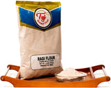TAJ Premium Indian Ragi Flour, Finger Millet Flour, (4-Pounds (NEW))