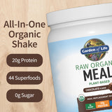 Garden of Life Meal Replacement Shakes, Raw Organic, Chocolate Protein Powder with Plant Based Pea Protein, Sprouts, Greens, Probiotics, Dairy Free 14