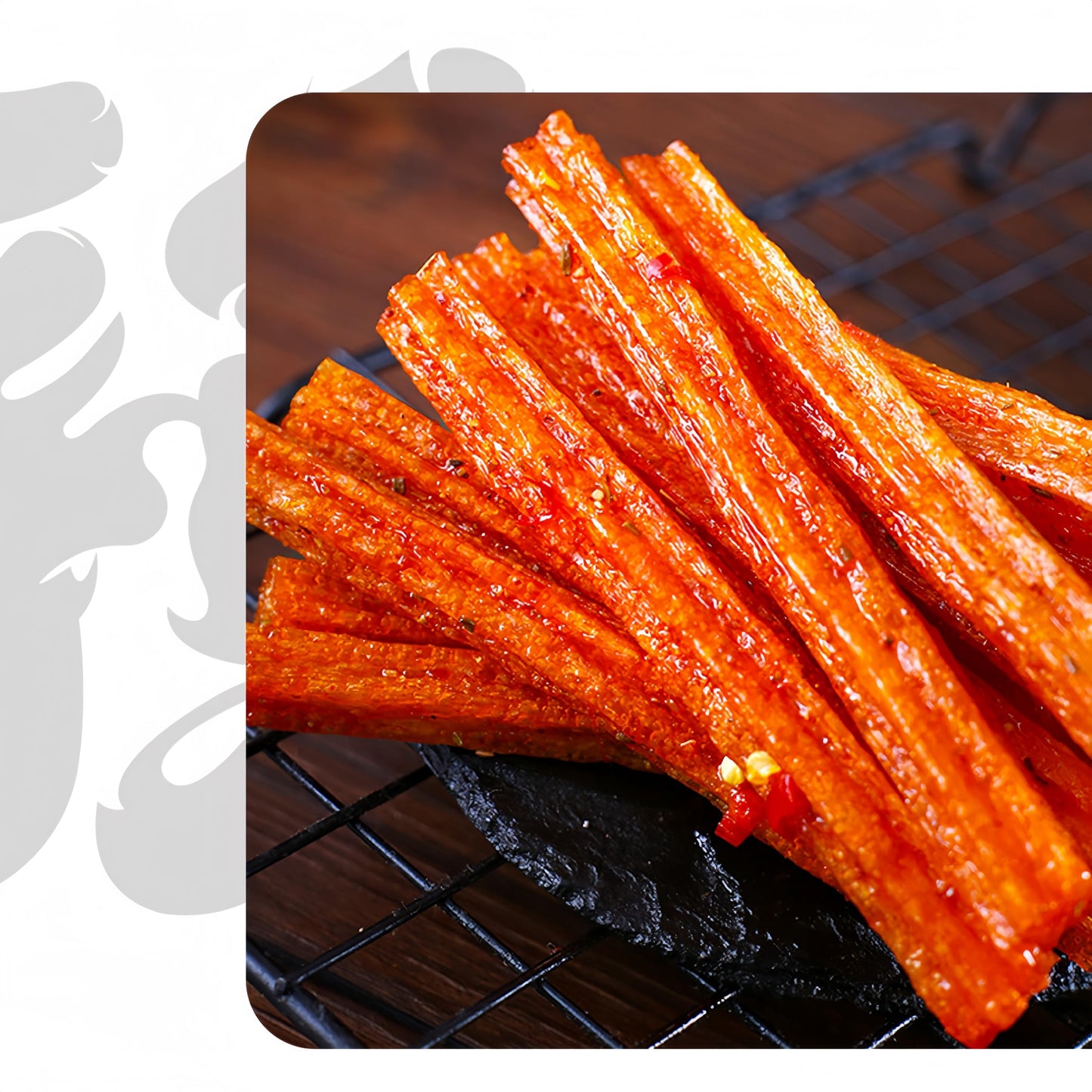 Spicy Strip Small Gluten Latiao - Chinese Special Classic Handmade Gluten Latiao Snack Food Delicious Snacking for Holiday gift Fragrant Spicy